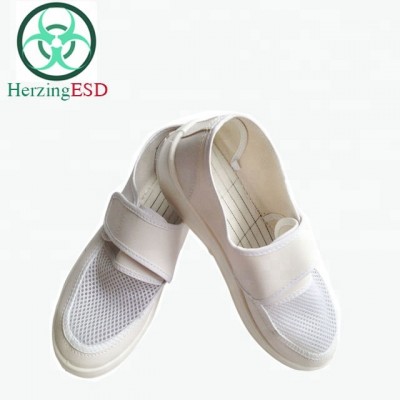 Cheap Price Industrial Mesh ESD Shoes With Hook and Loop