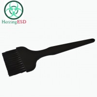 Industrial machine esd black plastic cleaning brush